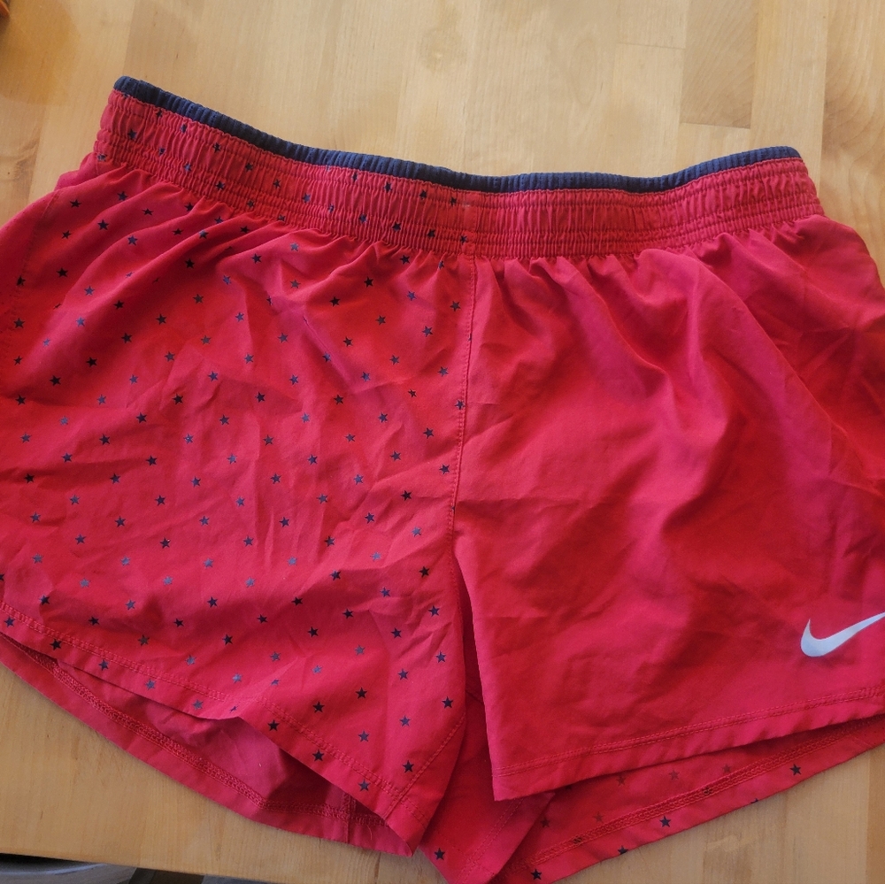 Nike Stars patriotic Team USA running shorts